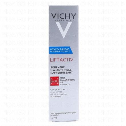 VICHY Liftactiv supreme - Soin yeux H.A Anti-rides Raffermissant tube 15ml (nouvelle formule)