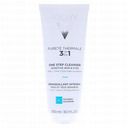 VICHY Pureté Thermale démaquillant intégral peau sensible 3-en-1