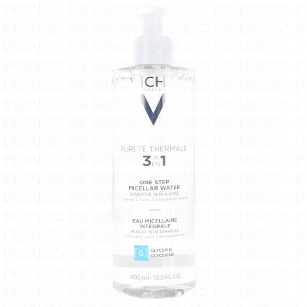 VICHY Pureté Thermale solution micellaire démaquillante 3-en-1 400ml