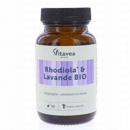 VITAVEA Rhodiola & Lavande bio (30 g&eacute;lules)